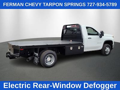 New 2024 Chevrolet Silverado 3500 Work Truck Regular Cab 4WD, Flatbed Truck for sale #24T357 - photo 2