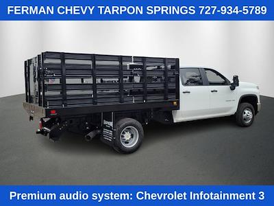 New 2024 Chevrolet Silverado 3500 Work Truck Crew Cab 4WD, Stake Bed for sale #24T370 - photo 2