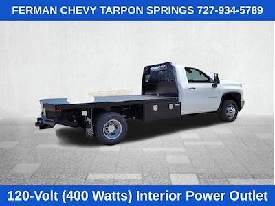 New 2024 Chevrolet Silverado 3500 Work Truck Regular Cab 4WD, Flatbed Truck for sale #24T431 - photo 2