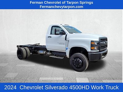 New 2024 Chevrolet Silverado 5500 Work Truck Regular Cab 4WD, Cab Chassis for sale #24T600 - photo 1