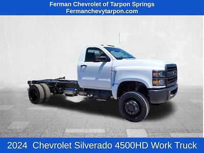 2024 Chevrolet Silverado 5500 Regular Cab DRW 4WD, Cab Chassis for sale #24T789 - photo 1