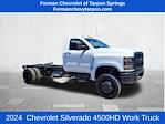 New 2024 Chevrolet Silverado 5500 Work Truck Regular Cab 4WD, Cab Chassis for sale #24T789 - photo 1