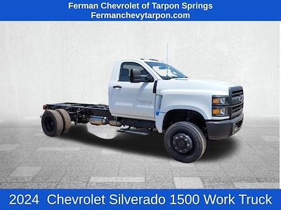 New 2024 Chevrolet Silverado 5500 Work Truck Regular Cab 4WD, Cab Chassis for sale #24T790 - photo 1