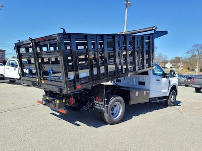 New 2024 Ford F-350 Regular Cab 4x4, PJ's Stake Bed for sale #4R6516 - photo 2