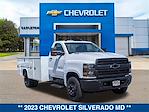 New 2023 Chevrolet Silverado 5500 Work Truck Regular Cab 4x2, 11' Knapheide Steel Service Body Service Truck for sale #123135 - photo 6