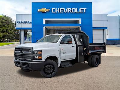 New 2023 Chevrolet Silverado 5500 Work Truck Regular Cab 4x2, 9' Crysteel E-Tipper Dump Truck for sale #123163 - photo 1