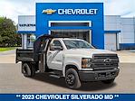 New 2023 Chevrolet Silverado 5500 Work Truck Regular Cab 4x2, 9' Crysteel E-Tipper Dump Truck for sale #123163 - photo 6