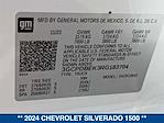 New 2024 Chevrolet Silverado 1500 Custom Crew Cab 4x4, Pickup for sale #124069 - photo 27