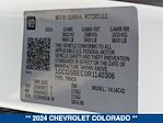 New 2024 Chevrolet Colorado Work Truck Crew Cab 4x2, Pickup for sale #124134 - photo 27