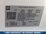 New 2025 Chevrolet Silverado 3500 LT Crew Cab 4x4, Pickup for sale #125009 - photo 31