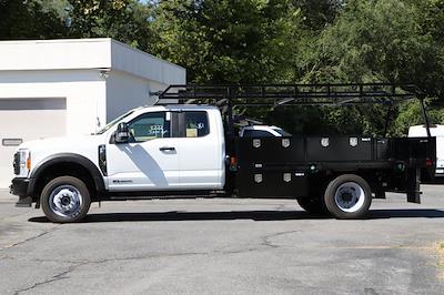 New 2023 Ford F-450 XL Super Cab 4x4, 9' 6" SH Truck Bodies Flatbed Concrete Body for sale #T239069 - photo 1