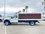 2022 Ford F-550 Regular Cab DRW RWD, Royal Truck Body Stake Bed Landscape Dump for sale #FN3924DT - photo 4