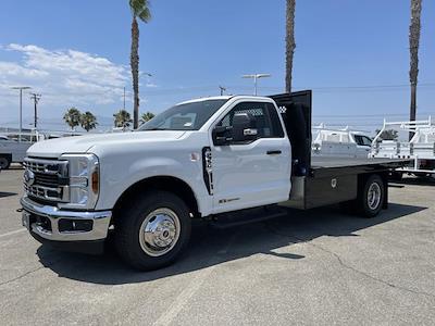 2024 Ford F-350 Regular Cab DRW RWD, Harbor Black Boss Flatbed