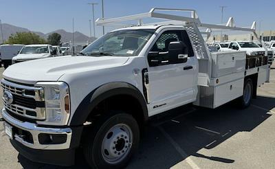 2024 Ford F-550 Regular Cab DRW RWD, Scelzi WFB Stake Bed for sale #FR1328 - photo 1