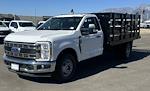 New 2024 Ford F-350 XL Regular Cab RWD, 12' Harbor Black Boss Stake Bed for sale #FR2966 - photo 1