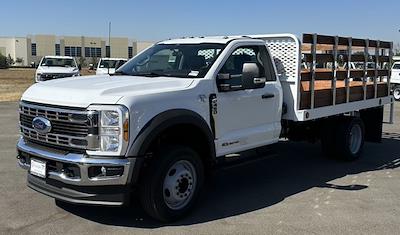 New 2024 Ford F-450 XL Regular Cab RWD, 12' Scelzi WFB Stake Bed for sale #FR3257 - photo 1