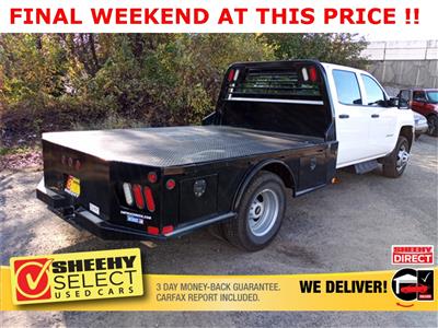 Used 2019 Chevrolet Silverado 3500 Work Truck Crew Cab 4x4, CM Truck Beds Flatbed Truck for sale #GE97454F - photo 2