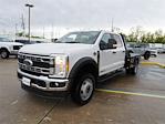 2024 Ford F-550 Crew Cab DRW 4x4, CM Truck Beds SK Model Flatbed Truck for sale #REC81067 - photo 4