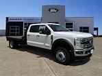 New 2024 Ford F-550 XL Crew Cab 4x4, 11' 4" CM Truck Beds RD Model Flatbed Truck for sale #RED21679 - photo 1