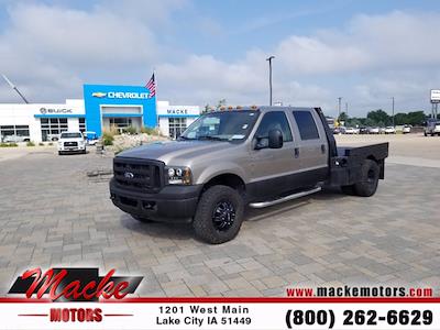 Used 2007 Ford F-350 Crew Cab 4x4, Flatbed Truck for sale #29253A - photo 1