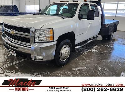 Used 2008 Chevrolet Silverado 3500 LTZ Crew Cab 4WD, Flatbed Truck for sale #31617B - photo 1