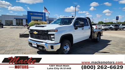 New 2024 Chevrolet Silverado 3500 Work Truck Crew Cab 4WD, Flatbed Truck for sale #31615 - photo 1