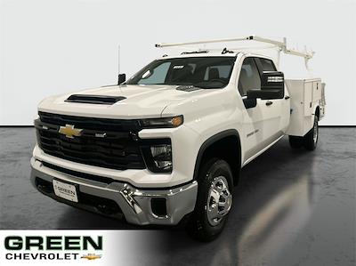 New 2024 Chevrolet Silverado 3500 Work Truck Crew Cab 4x4, 9' 9" Knapheide Combo Body for sale #E26193 - photo 1