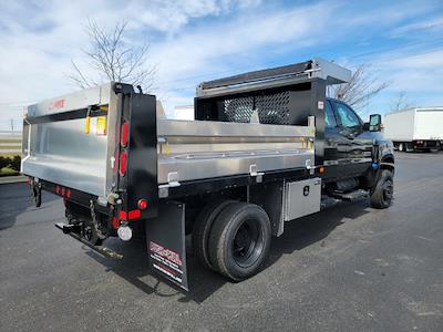 New 2023 Chevrolet Silverado 6500 Work Truck Crew Cab 4x4, 9' 9" Voth Truck Bodies Dump Truck for sale #C233211 - photo 2