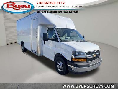 New 2023 Chevrolet Express 3500 Work Van RWD, 18' Rockport Cargoport Box Van for sale #C233324 - photo 1