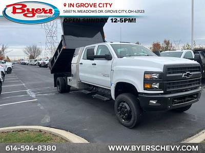 New 2024 Chevrolet Silverado 5500 Work Truck Crew Cab 4x4, 9' Galion Dump Truck for sale #C243234 - photo 1