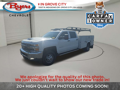 Used 2018 Chevrolet Silverado 3500 Work Truck Crew Cab 4x4, Service Truck for sale #C243319A - photo 1