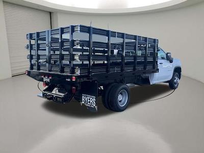 New 2025 Chevrolet Silverado 3500 Work Truck Regular Cab 4x2, 12' 5" Knapheide Heavy-Hauler Junior Stake Bed for sale #C253002 - photo 2