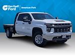 Used 2020 Chevrolet Silverado 3500 Work Truck Crew Cab 4x4, Flatbed Truck for sale #1FP7685 - photo 3