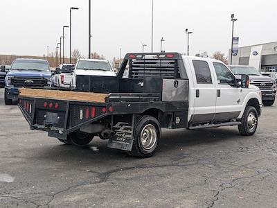 2016 Ford F-350 Crew Cab DRW 4x4, Flatbed Truck #1FP8282 - photo 2