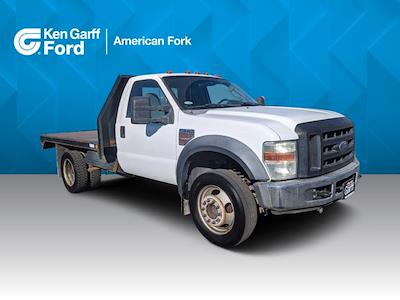 Used 2008 Ford F-550 XLT Regular Cab 4x2, Flatbed Truck for sale #1FX0329 - photo 1