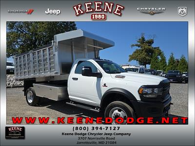 New 2024 Ram 5500 Tradesman Regular Cab 4x4, 11' 4" M H EBY Flex Landscape Dump for sale #26890 - photo 1