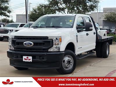 Used 2022 Ford F-350 XL Crew Cab 4x4, Flatbed Truck for sale #P9693 - photo 1