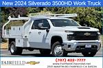 New 2024 Chevrolet Silverado 3500 Work Truck Crew Cab 4x2, Contractor Truck for sale #240193 - photo 1