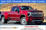 New 2025 Chevrolet Silverado 3500 High Country Crew Cab 4x4, Pickup for sale #250016 - photo 1