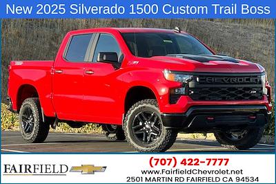 New 2025 Chevrolet Silverado 1500 Custom Crew Cab 4x4, Pickup for sale #250036 - photo 1