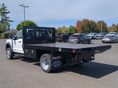 2024 Ford F-550 Regular Cab DRW 4x4, Knapheide Value-Master X Flatbed Truck for sale #FRDA18840 - photo 2