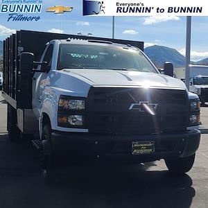 New 2023 Chevrolet Silverado 6500 Work Truck Regular Cab RWD, Stake Bed for sale #23454 - photo 1