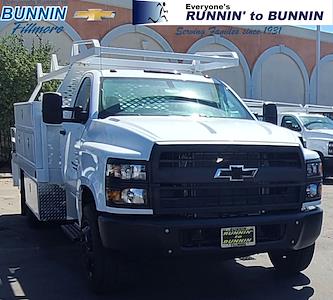 New 2023 Chevrolet Silverado 6500 Work Truck Regular Cab RWD, 12' Scelzi SCTFB Contractor Truck for sale #23457 - photo 1