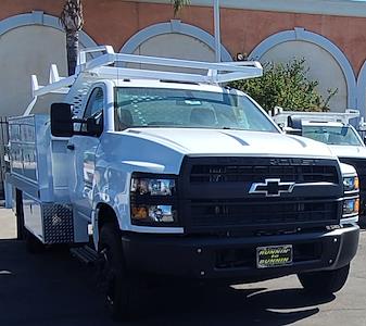 New 2023 Chevrolet Silverado 6500 Work Truck Regular Cab RWD, 12' Scelzi SCTFB Contractor Truck for sale #23457 - photo 2