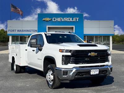 New 2024 Chevrolet Silverado 3500 Work Truck Crew Cab 4x4, Service Truck for sale #249547 - photo 1