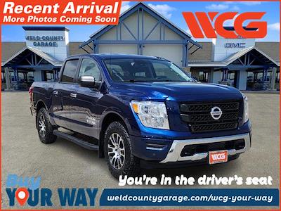 Used 2021 Nissan Titan SV Crew Cab 4x4, Pickup for sale #D0928A - photo 1