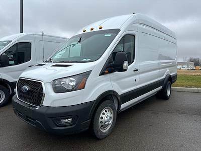 New 2023 Ford Transit 350 HD Base High Roof AWD, Masterack Steel PHVAC Upfitted Cargo Van for sale #JM1932F - photo 1
