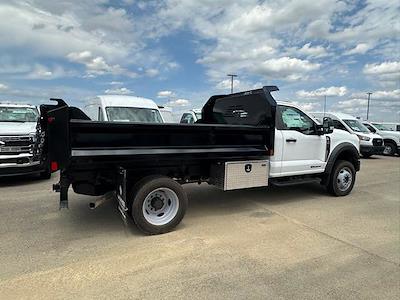 2024 Ford F-550 Regular Cab DRW 4x4, Crysteel E-Tipper Dump Truck for sale #JM2307F - photo 2