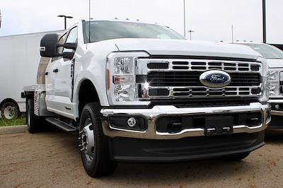 2024 Ford F-350 Crew Cab DRW 4x4, Knapheide Aluminum PGTB Flatbed Truck for sale #JM2368F - photo 1