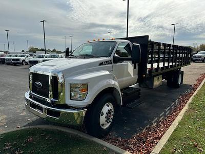 New 2024 Ford F-750 Base Regular Cab 4x2, Blue Ridge Manufacturing Farmhand Stake Bed for sale #JM9867F - photo 1